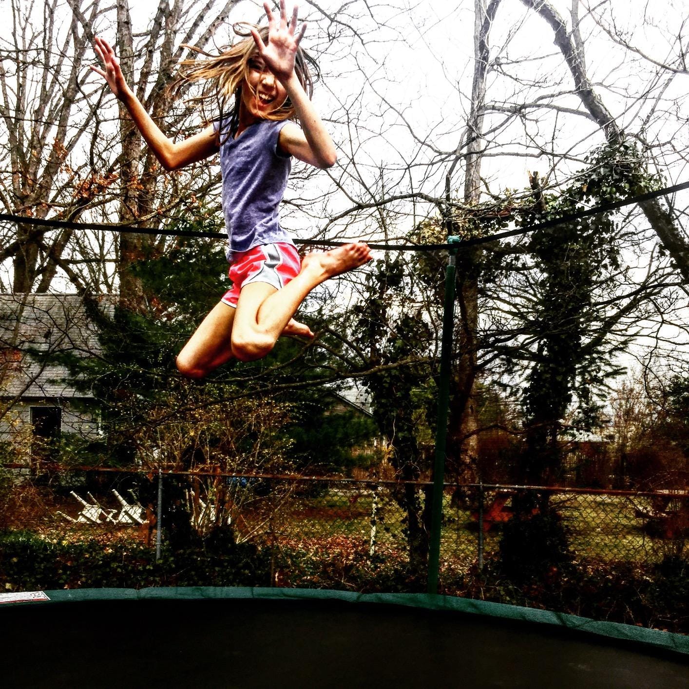 ORCC Oval Outdoor Trampoline with Safety Net - Recreational Gymnastics Trampoline for Kids, 1200LBS Capacity, Heavy-Duty Galvanized Steel Frame customer photo 2