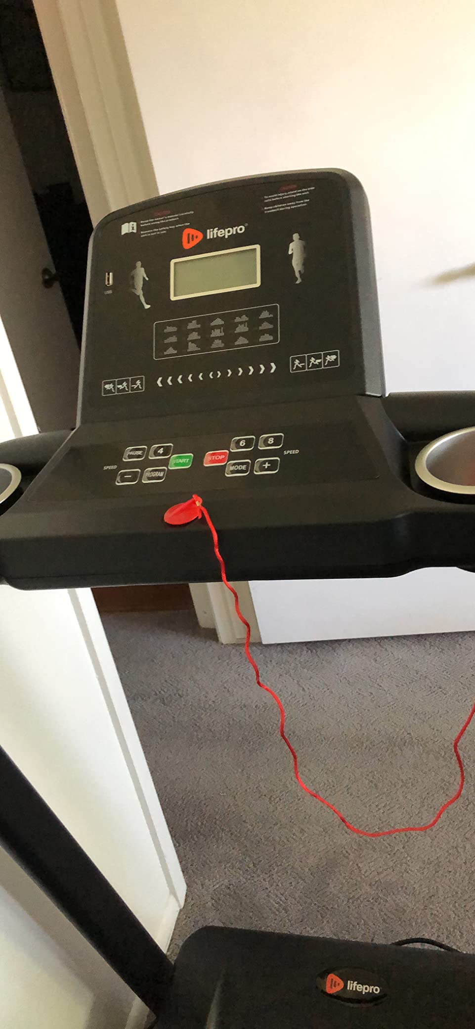 LifePro PacerMini Compact Walking Pad Treadmill with Incline - Under Desk Walking Treadmill for Home Mini Apartment & Office Portable Low Profile Quiet Electric with Remote Control & LED Display | 3 MPH Max Speed 220 lb Capacity customer photo 2