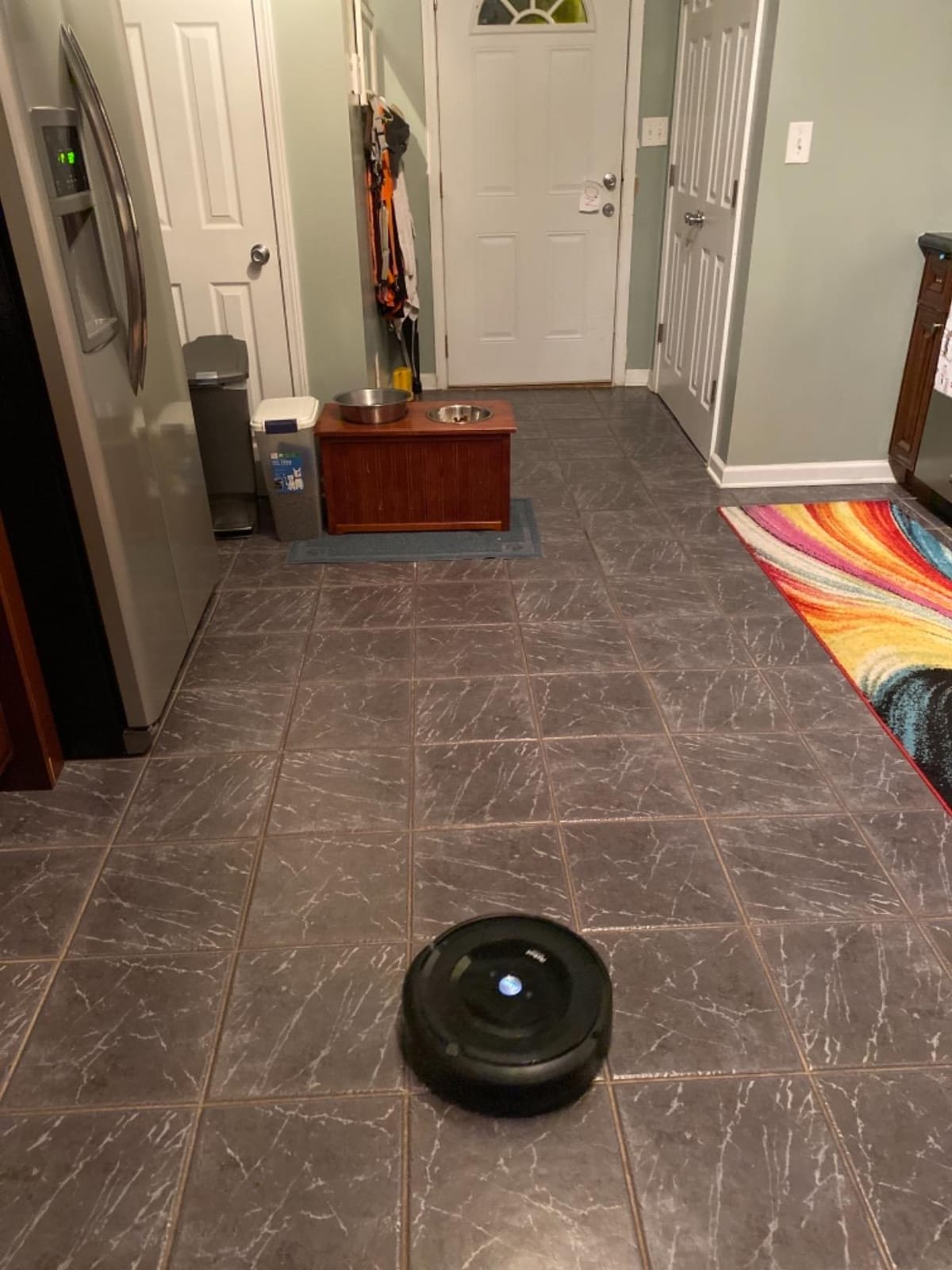 iRobot Roomba 415X Robot Vacuum & Mop Combo, 2.3X Suction, 90 Days Self-Emptying, Multifunction Dock Self-Cleaning & Hot Dry, Smart Obstacle Avoidance, Lifting Spinning Mops, Ideal for Pet Hair customer photo 1
