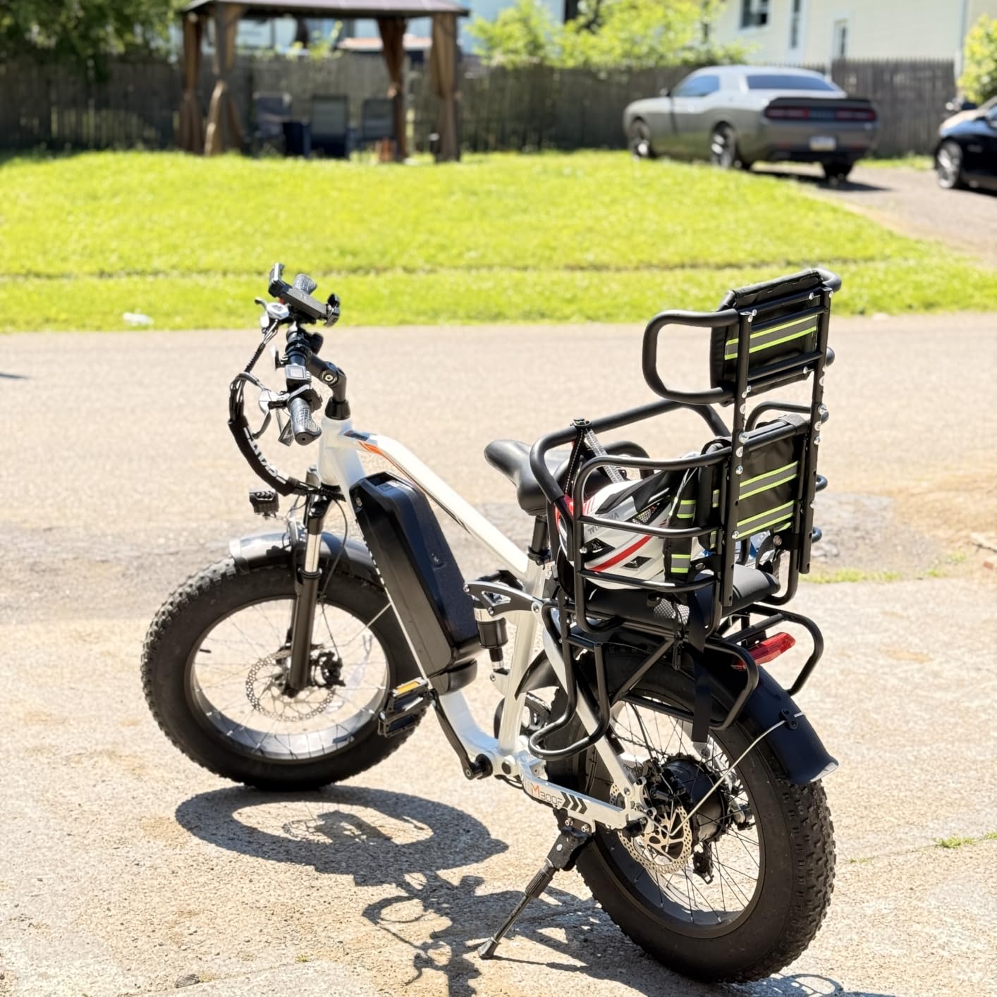 ESKUTE M300F Electric Bike for Adults, 52V 20.8Ah Long Range Battery, 33MPH Fast Ebike 1200W Motor, 20