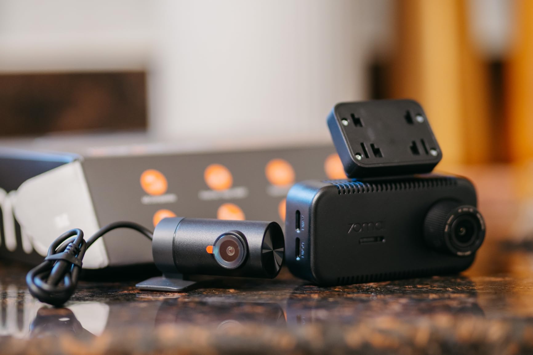 70mai A810 Lite 4K Dash Cam Front and Rear, 5GHz Wi-Fi 6 DashCam, Car Camera 4G LTE Remote Access, GPS Tracking, HDR Night Vision, 24H Parking Mode, Voice Control, Emergency Lock, Loop Recording customer photo 1