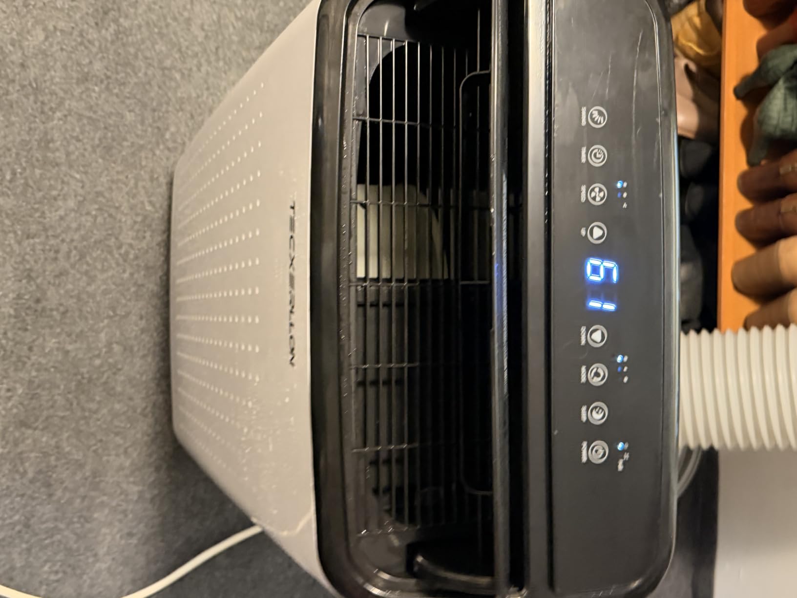 TECXERLLON 15,000 BTU Portable Air Conditioner for Large Room up to 800 Sq. Ft., Quiet 48dB 4-in-1 AC Unit with Dehumidifier, Self-Evaporating, Sleep Mode, Remote & Window Kit customer photo 2