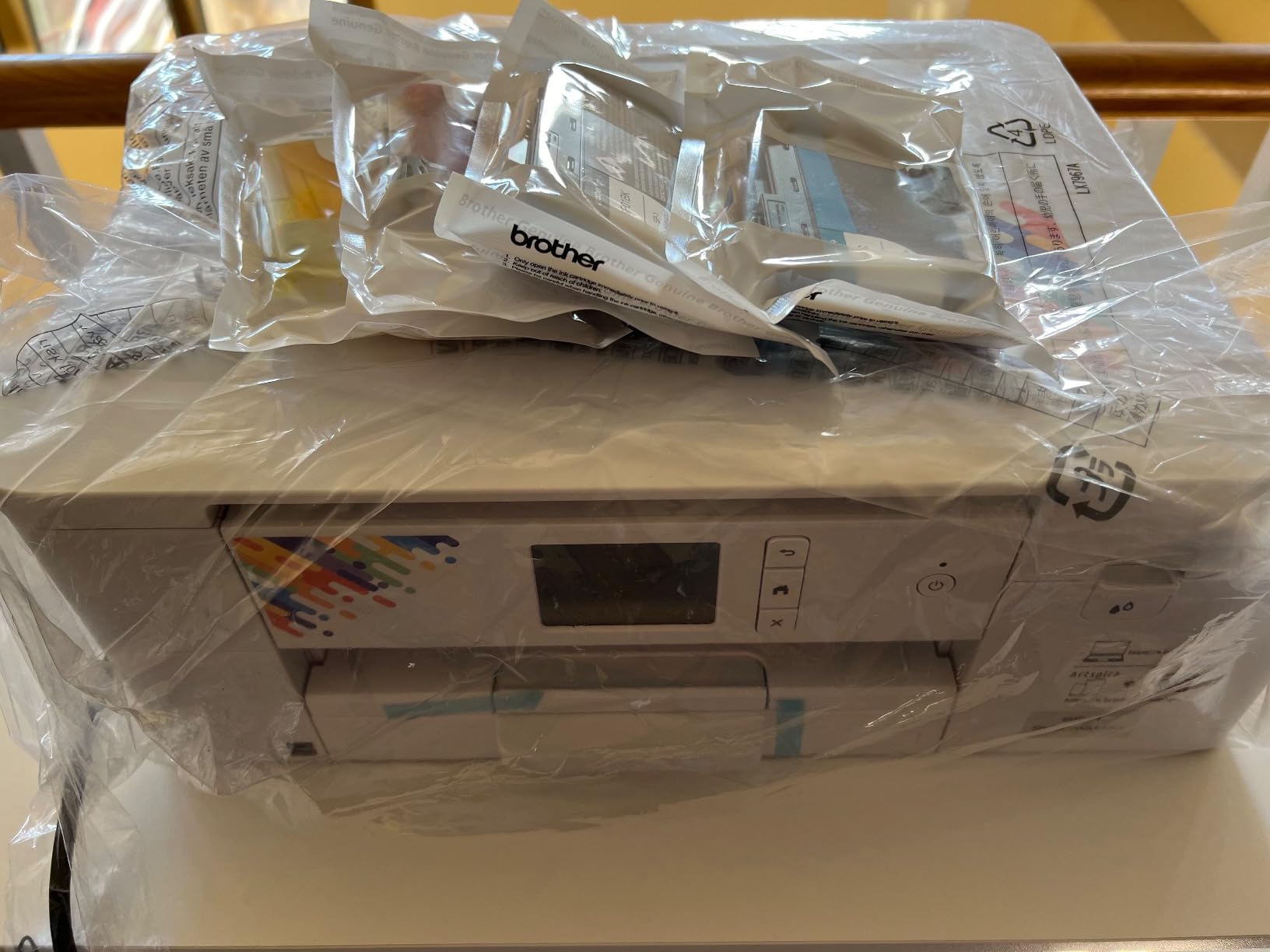 Brother Sublimation Printer, Color Ink Cartridge Set and 100 Sheets Sublimation Paper customer photo 1