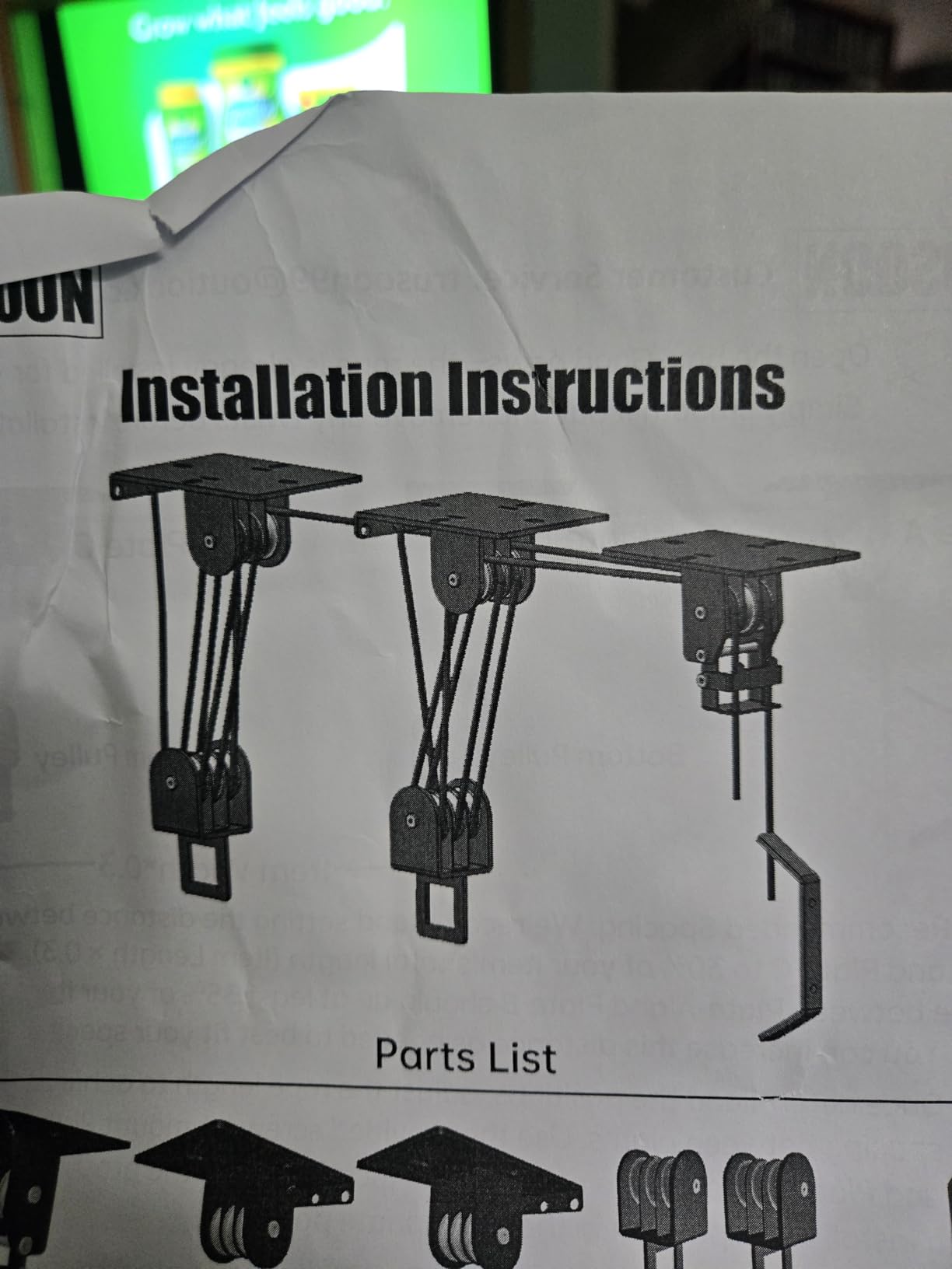 TRUSOON Heavy Duty Kayak Hoist, 250 lbs Auto-Locking Pulley System | 6-rope system, pre-threaded, holds rooftop tent/kayak/canoe, fits 10-18 ft ceilings, dual safety straps included customer photo 2