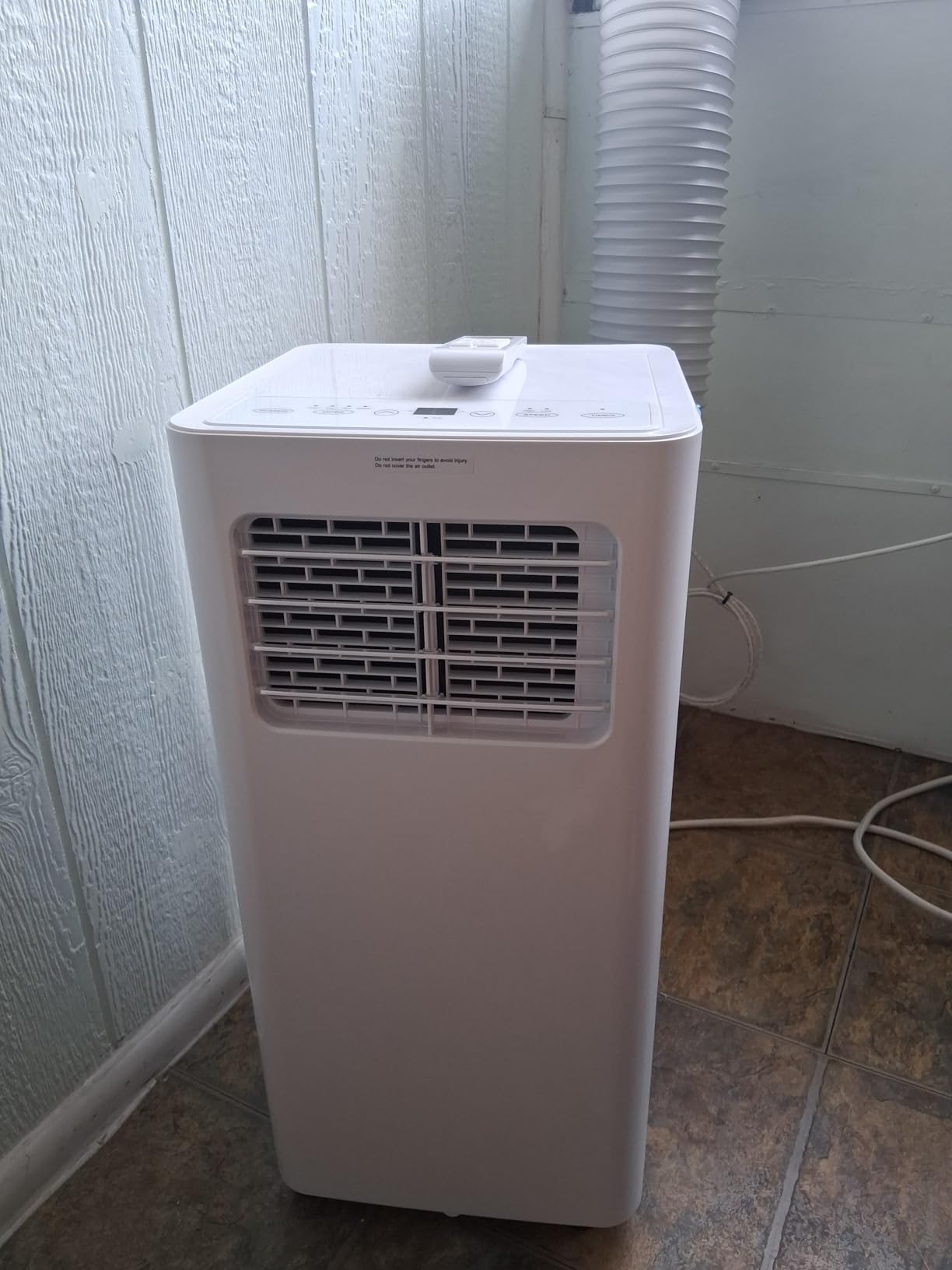 EnerGlow 14000 BTU Portable Air Conditioner, Cools up to 750 Sq.Ft | 4-in-1 Quiet AC Unit with Fan & Dehumidifier, Remote Control, Window Kit Included, Ideal for Bedroom and Office customer photo 2