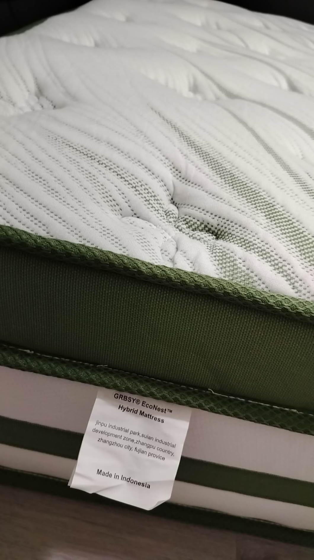 12 Inch RV Mattress Short Queen, Hybrid Memory Foam Mattress Medium Firm, 7-Zone Pocketed Coils for Back Pain Relief, Cooling Bed Mattresses in a Box, 365-Night Trial, Certified Safe Foams, 60x75 customer photo 1
