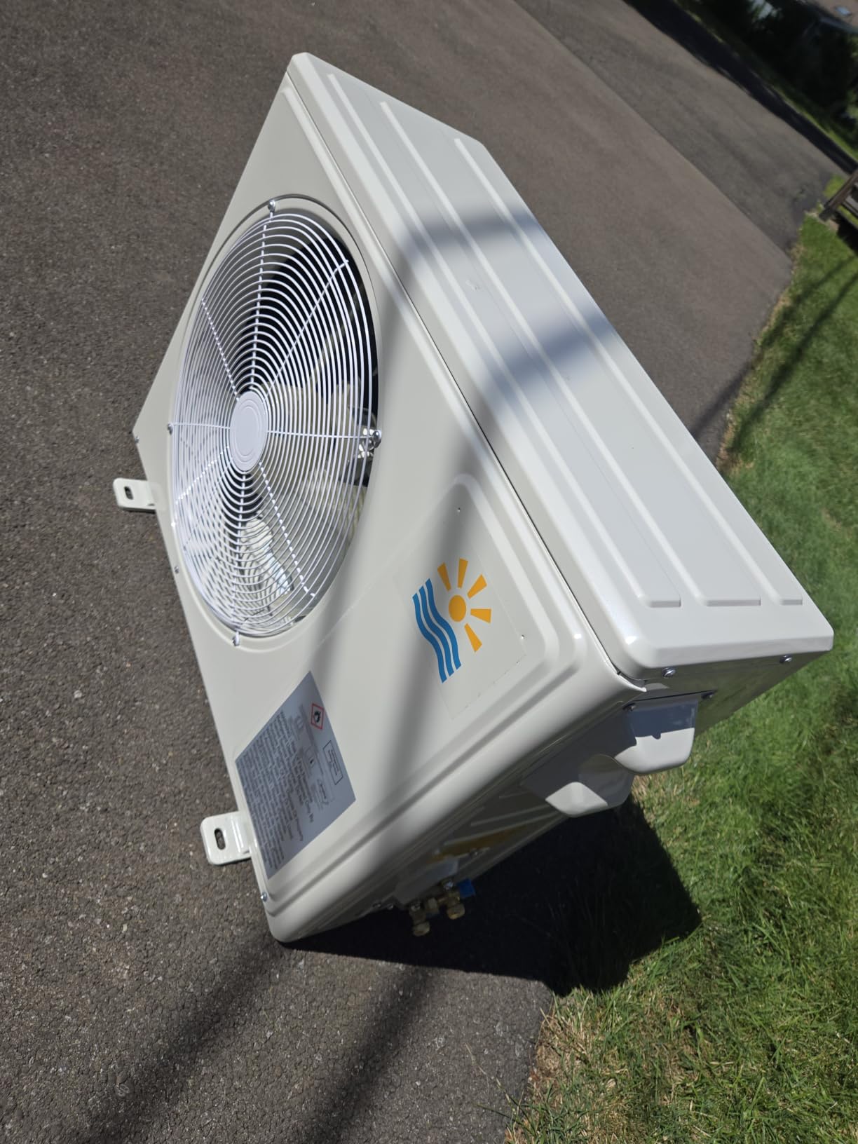 12000 BTU Mini Split AC & Heating System, Heat Pump, 19 SEER2, 115V | AHRI Certified, ductless inverter design, pre-charged, high energy efficiency, cooling & heating for rooms up to 750 sq. ft. customer photo 2