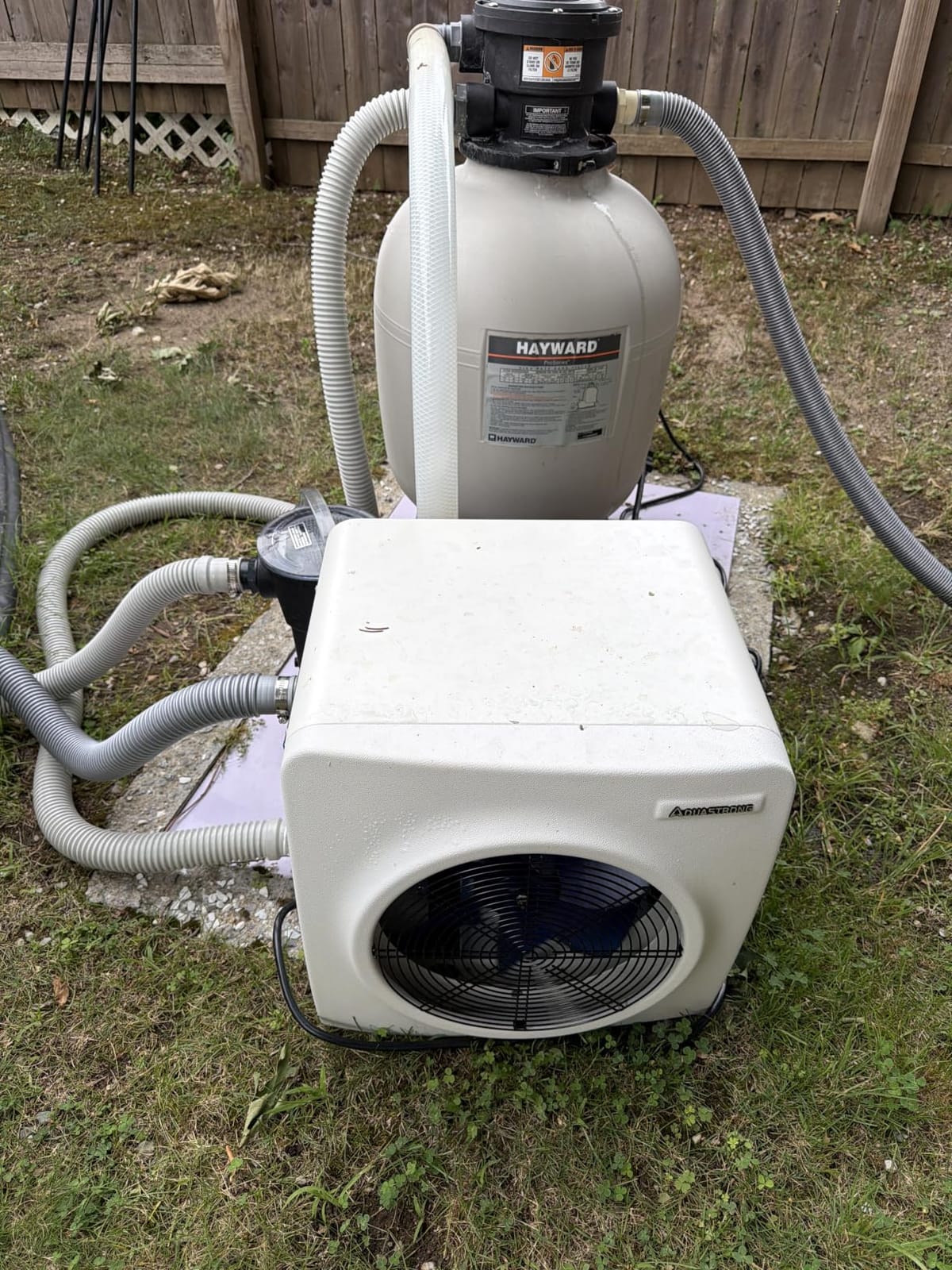 AQUASTRONG Swimming Pool Heat Pump, Pool Heater for Above Ground and Inground Pool, Heating and Cooling Pool Heater, for 6500 Gallons customer photo 2
