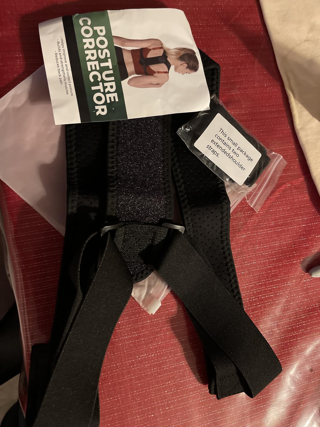 Posture Corrector for Women & Men, Adjustable Upper Back Brace Straightener | Breathable and Comfortable Elastic Support Posture Corrector, Pain Relief Lumbar, Shoulder, Neck and Scoliosis customer photo 2