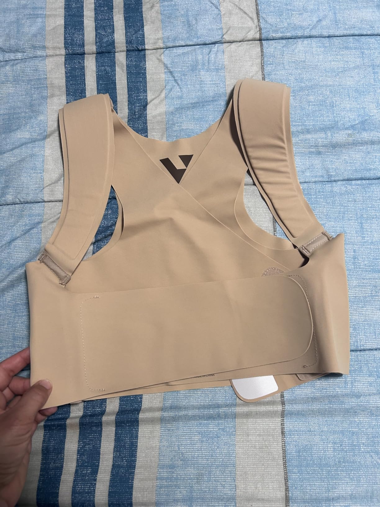 Adjustable Posture Corrector for Women: Invisible Under Clothes - Comfortable Back Support Bra for Upper Back Neck Shoulder Pain Relief - Ideal for Sitting Exercise Daily Wear customer photo 1