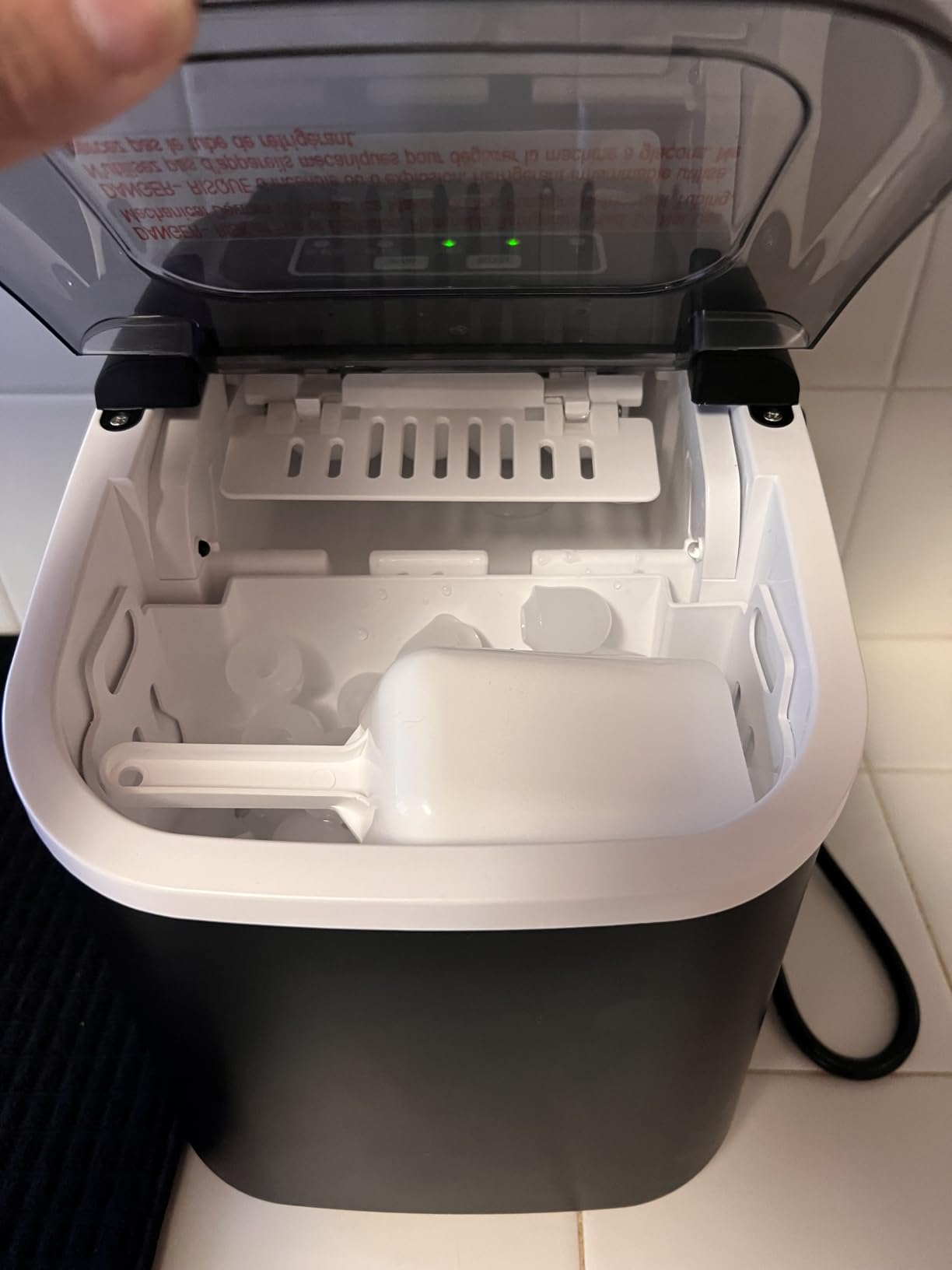 Commercial Ice Maker, 650Lbs/24H with 450Lbs Storage, ETL Approval | Industrial Stainless Steel High Capacity Ice Machine, Self-Cleaning Air Cooled 132 Ice Cubes in 8-15min for Bar Business Cafe customer photo 2