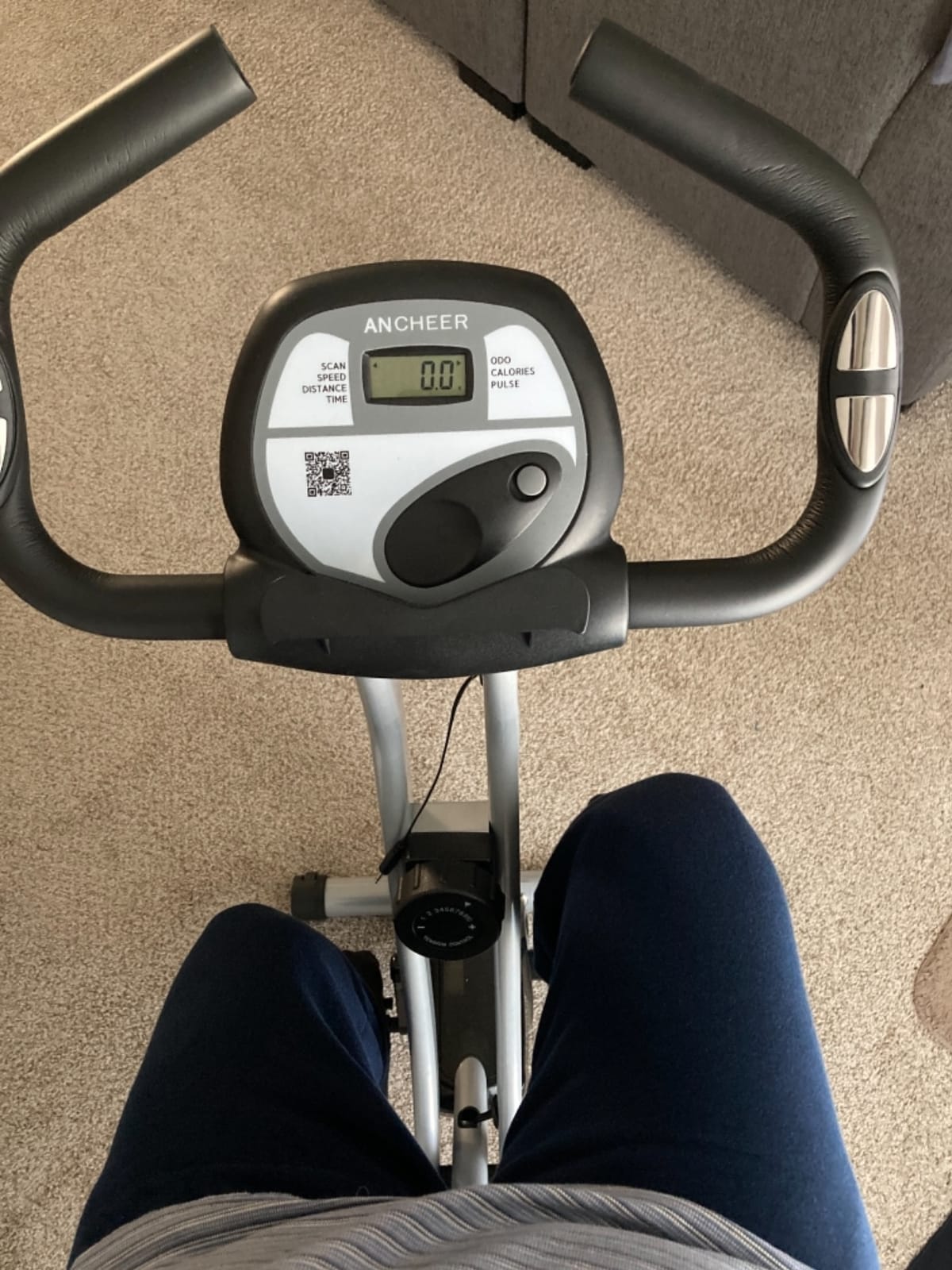 ANCHEER Elliptical Exercise Machine, Elliptical Trainer for Home Gym, Exercise Equipment 500Lbs Max Weight customer photo 1