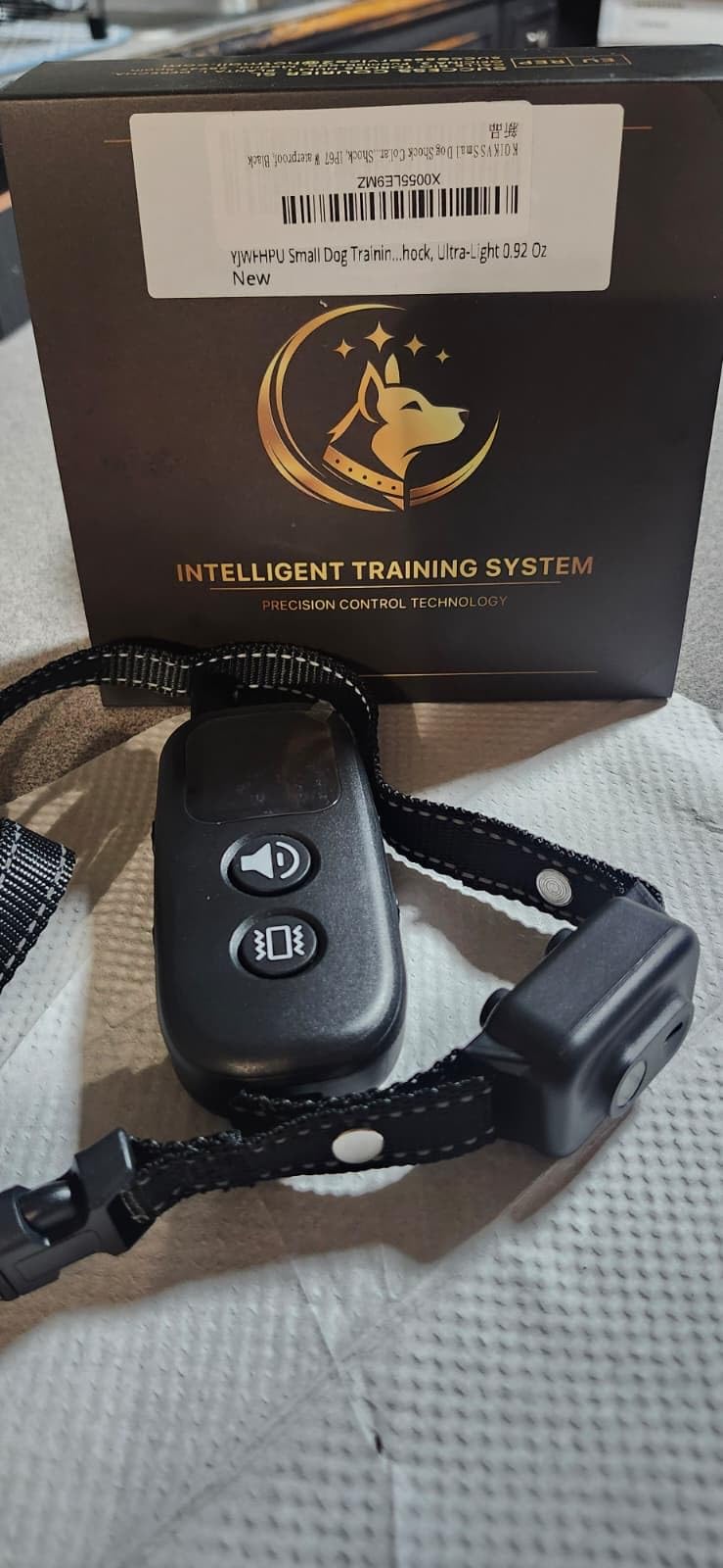 Small Dog Shock Collar with Remote - Specially Designed for Small Dogs 5-15 lbs, 5-30 lbs Puppies, Ultra-Light 0.92 Oz Dog Training Collar with Safe Beep Vibration Shock, IP67 Waterproof, Black customer photo 2