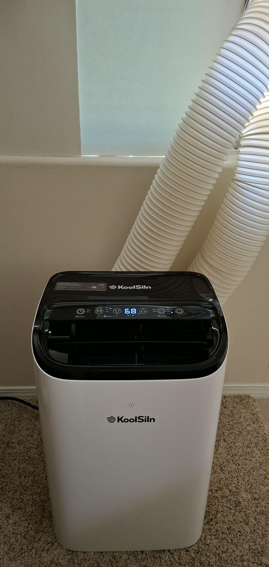 16,000 BTU Inverter Portable Air Conditioner, Cools Up to 800 Sq.Ft, Auto-Evaporation, Low Noise AC Unit with APP & Remote Control for Large Room, Office, Garage, White customer photo 1