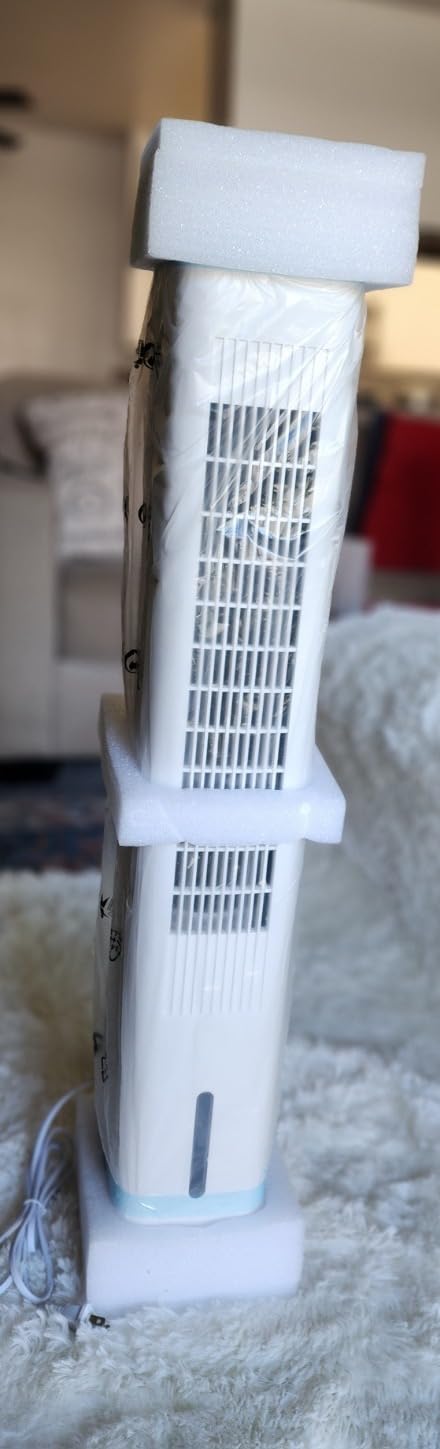 3600CFM Swamp Cooler Air Conditioner, 12Gal Dual Tank, 120° Oscillation for 1000Sq.ft Cooling Evaporative Air Cooler w/ 3Modes&3Speeds, Timer, Windowless Portable Air Conditioner for Bedroom customer photo 1