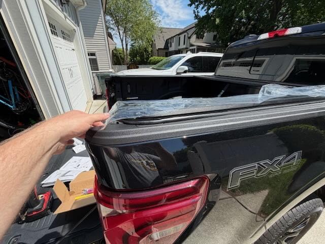 Retractable Hard Tonneau Cover Fits Ford F-150 2015-2026 6.5 Ft (78.9