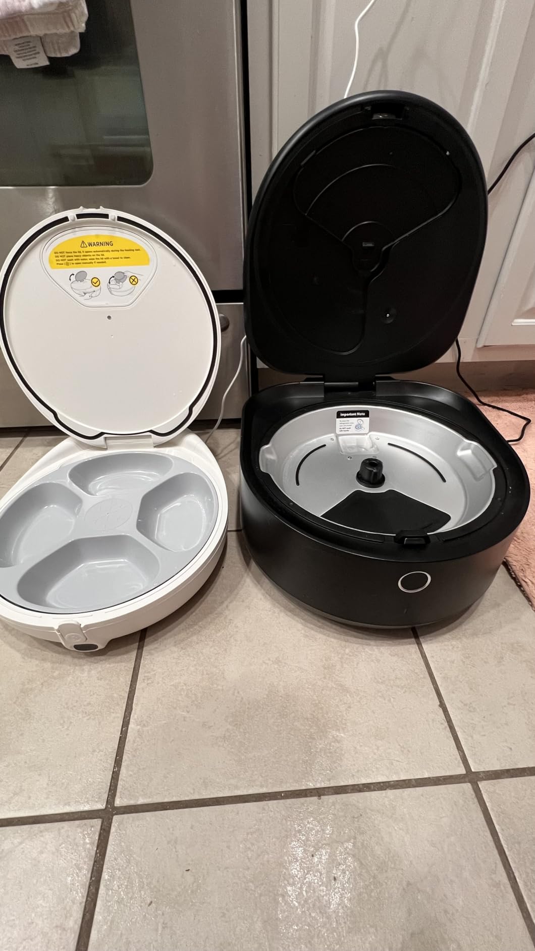 Robotail Automatic Cat Feeder for Wet Food, Smart Dual-Temp Semiconductor Cooling & Heating Auto Cat Feeder with Multi-Function App, 4 Fresh Meal for Cats Small Dog Easy to Clean customer photo 1