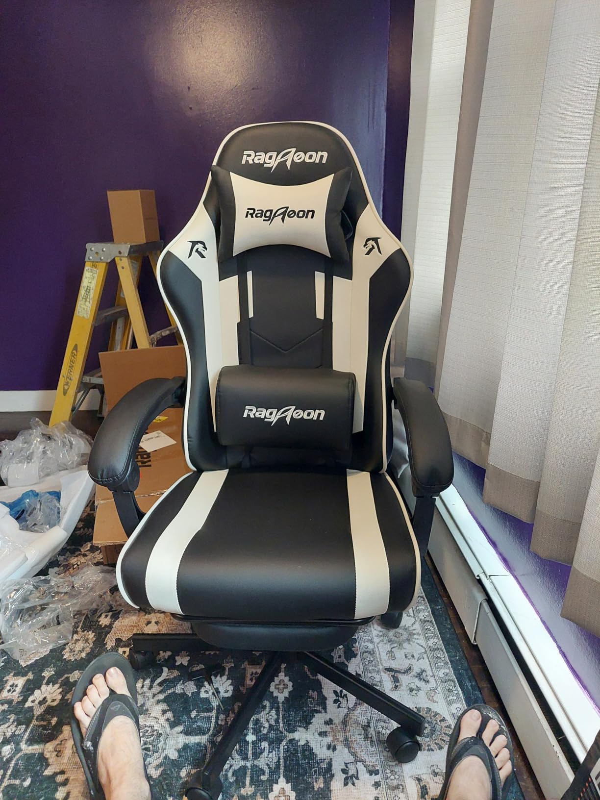 Gaming Chair for Adults Gamer Game Ergonomic PC Chair, 7-Point Support customer photo 2