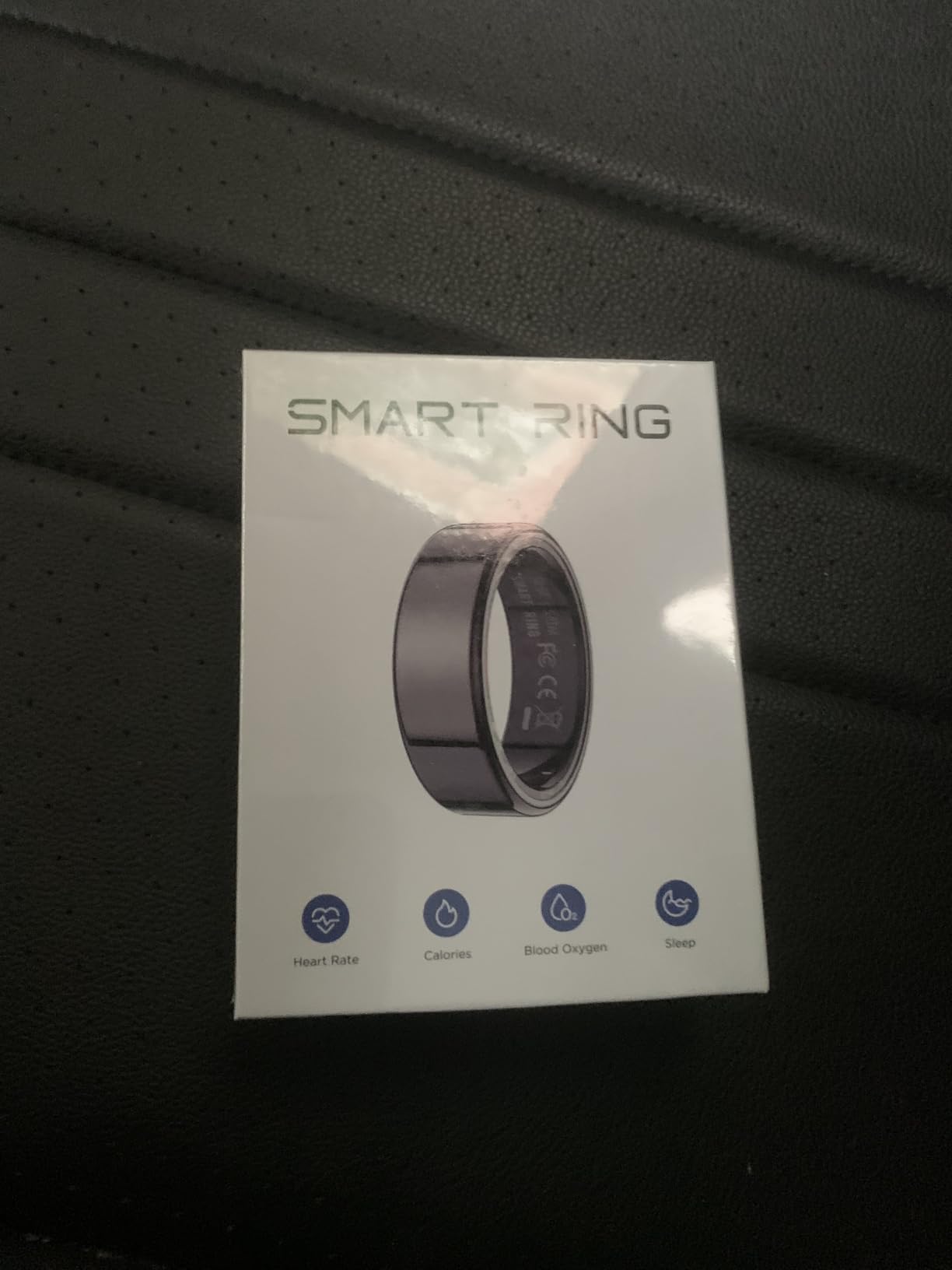 Mirlray Smart Ring for Women & Men, Smart Ring Health Tracker, Blood Oxygen & Heart Rate Monitor, Long Lasting Battery Sleep Ring, Waterproof Fitness Ring (R02C, Rose Gold, 8) customer photo 2