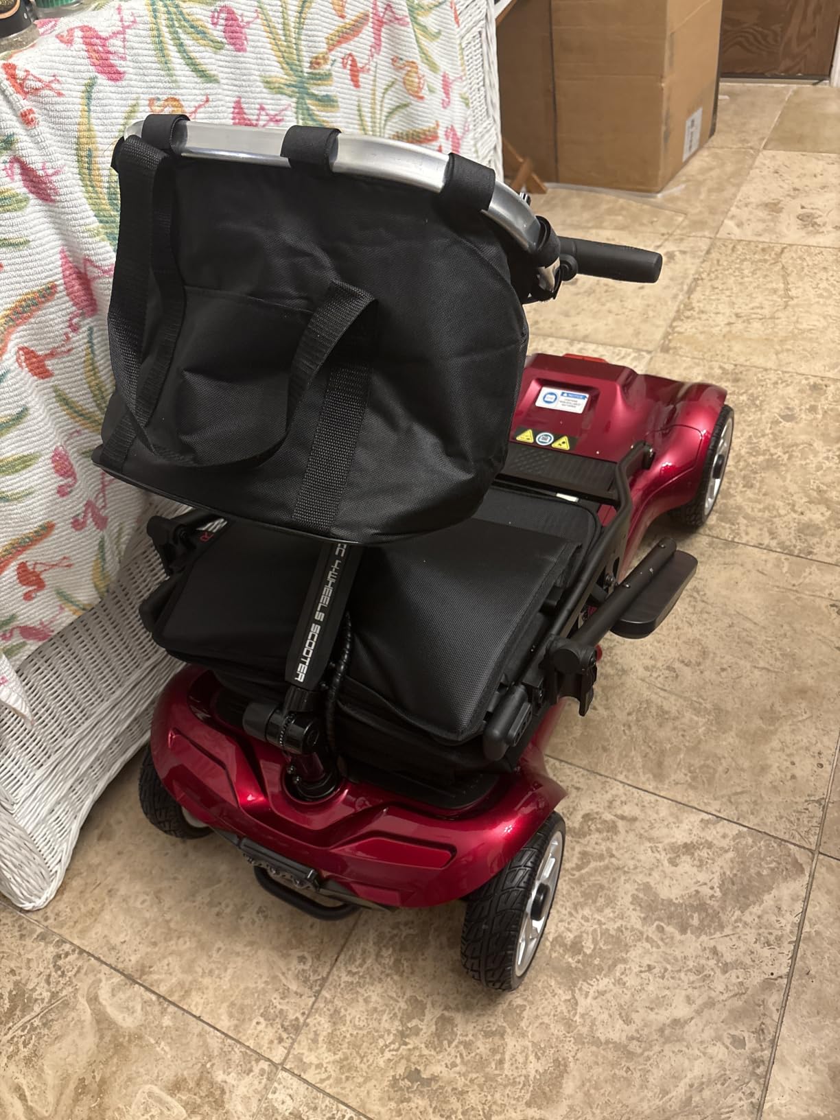 Lightweight Mobility Scooter for Adult & Seniors Cruise & Airline Approved | 43lb Foldable Portable Motorized Scooters with Removable Lithium Battery for 12.4 Miles Travel, 4 Wheel, 300lb Capacity customer photo 1
