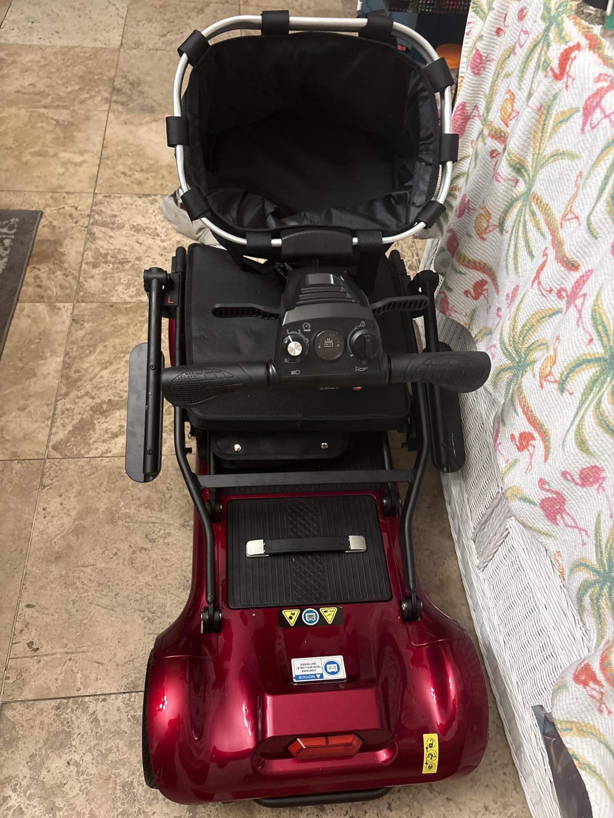 Lightweight Mobility Scooter for Adult & Seniors Cruise & Airline Approved | 43lb Foldable Portable Motorized Scooters with Removable Lithium Battery for 12.4 Miles Travel, 4 Wheel, 300lb Capacity customer photo 2