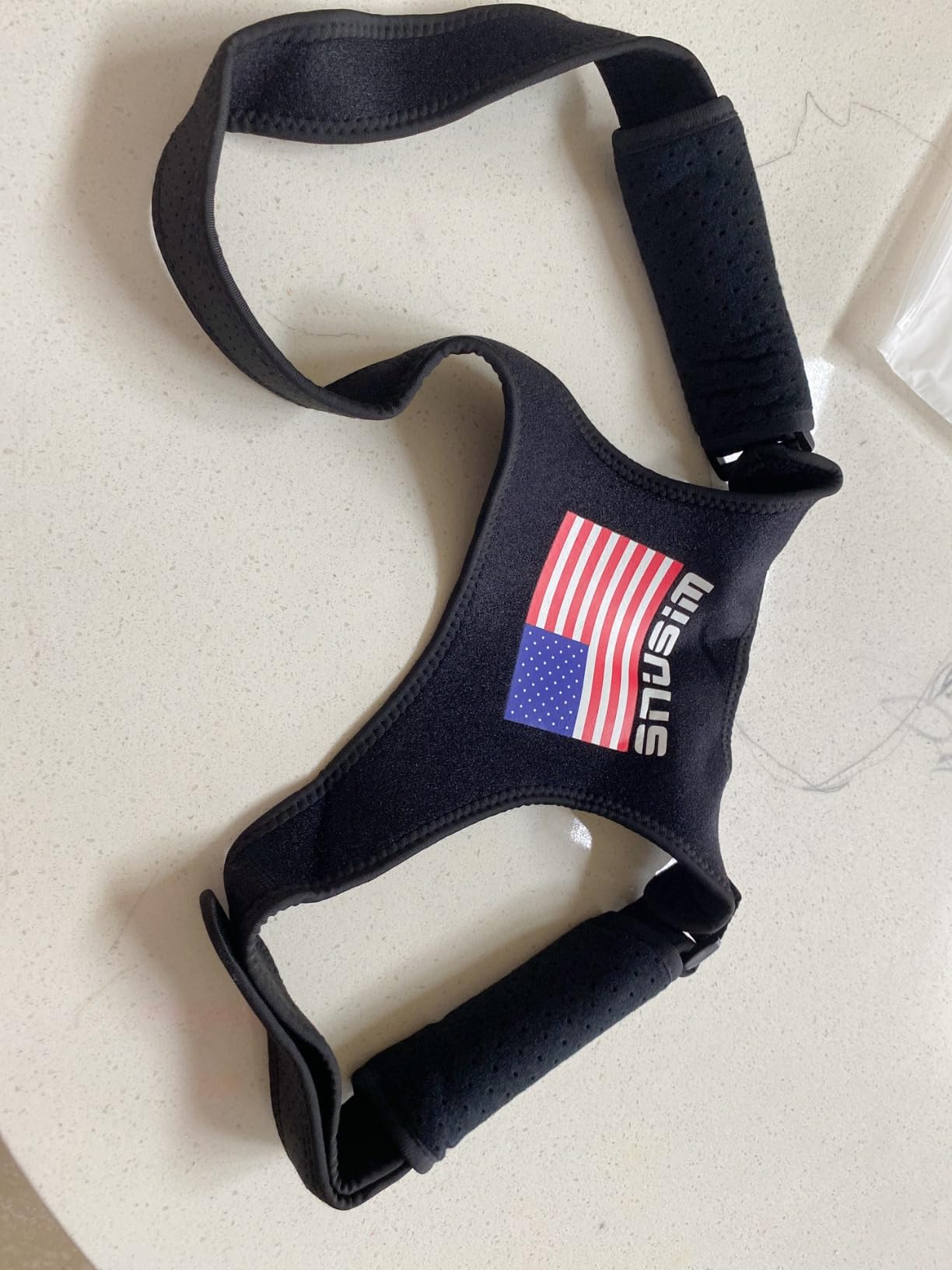 Posture Corrector Upper Back Brace Neck Shoulder Back Support Brace Pain Relief Belt for Women Men Braces Spine Straightener Breathable - Black customer photo 1