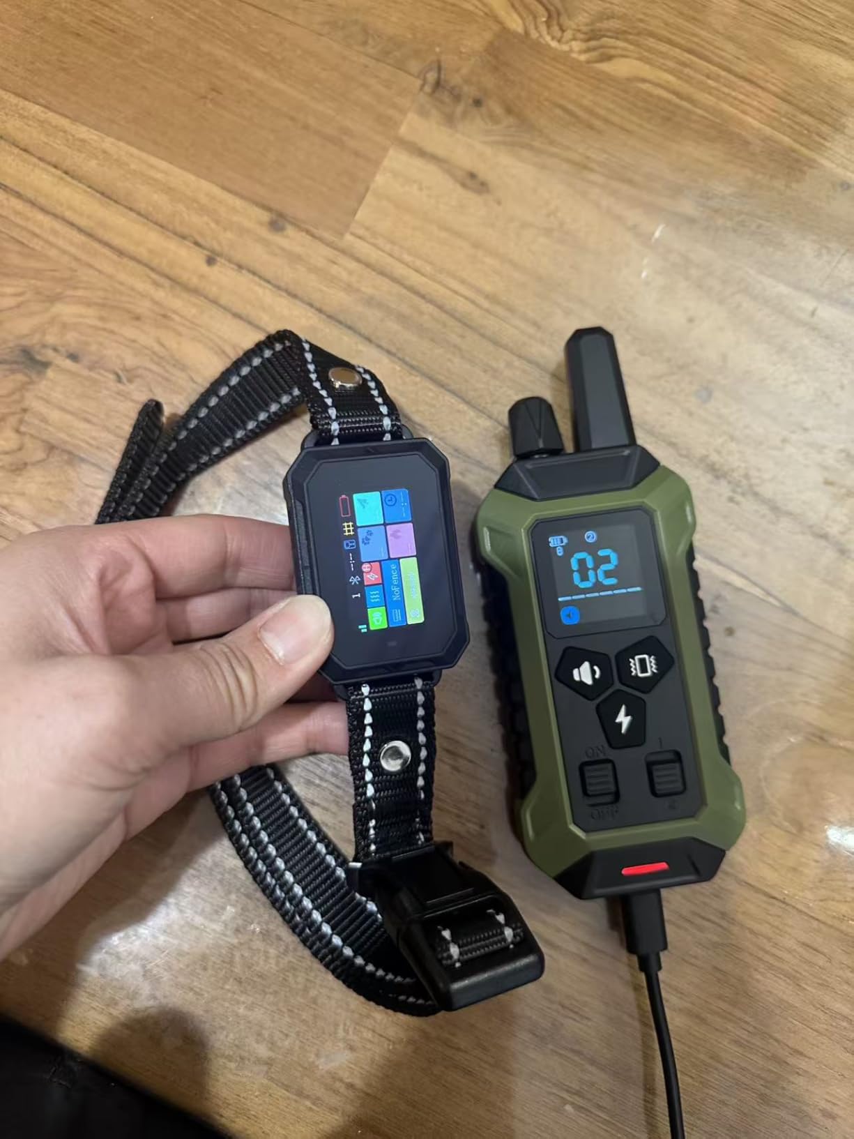 GPS Wireless Dog Collar Fence System - No Monthly Fee App Control, Custom Polygon Boundary & Remote Training, Free Phone Tracker for Up to 5 Pets, Virtual Electric Fence for Dogs customer photo 2