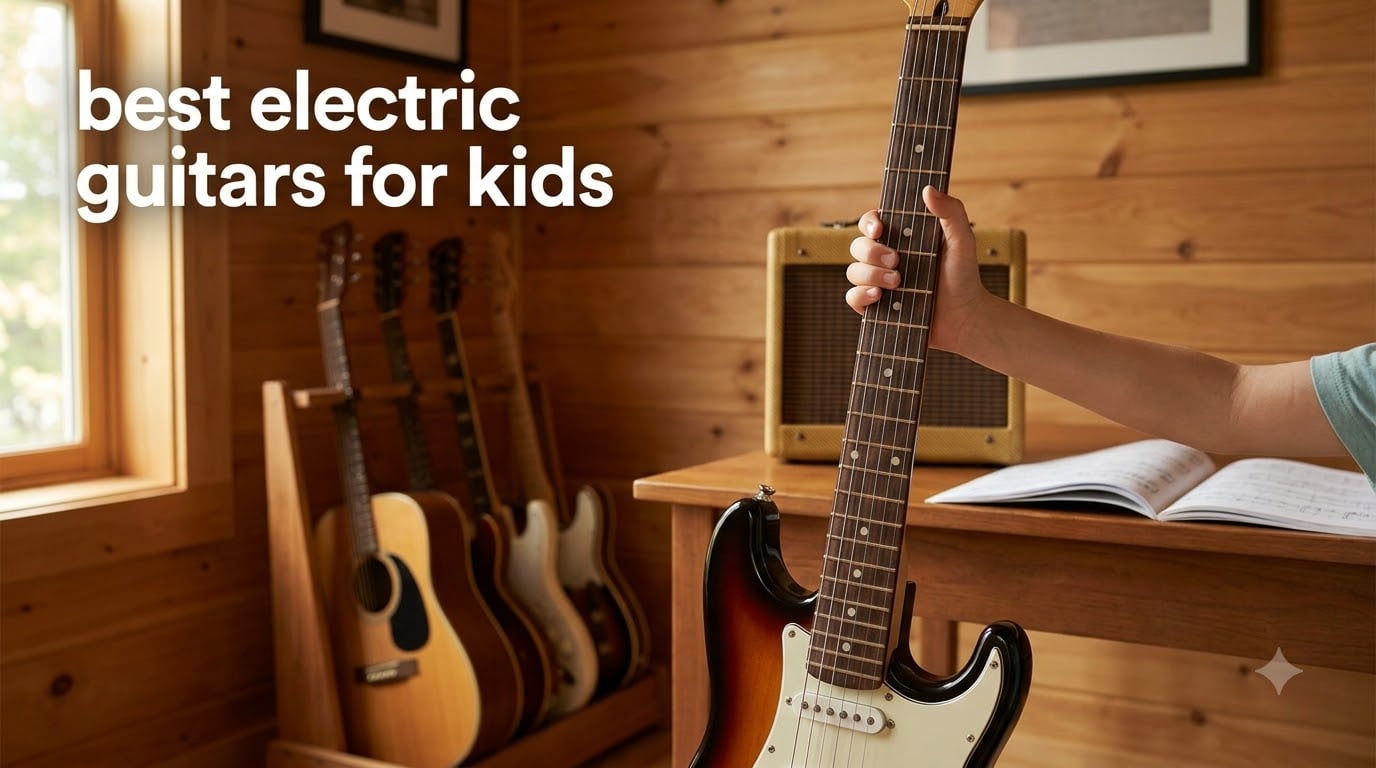 best electric guitars for kids