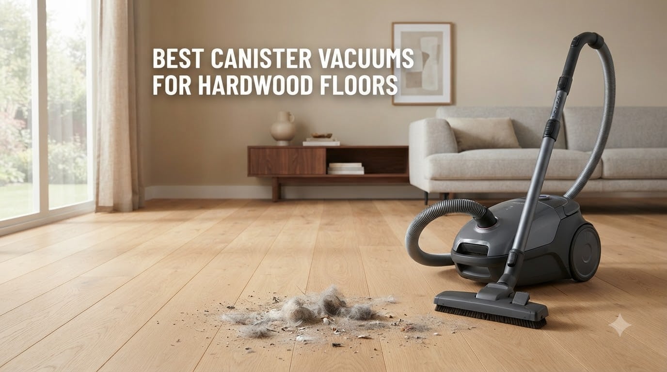 best canister vacuums for hardwood floors