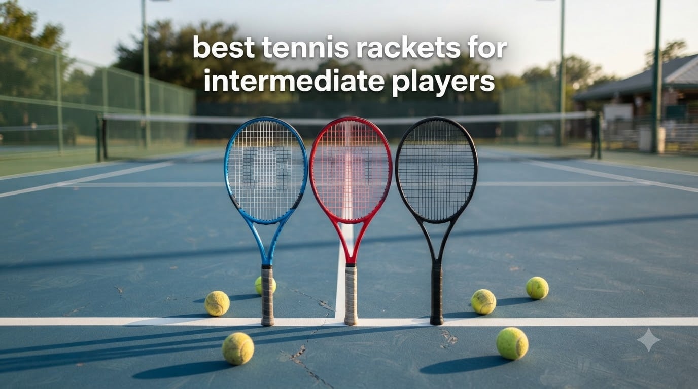 best tennis rackets for intermediate players
