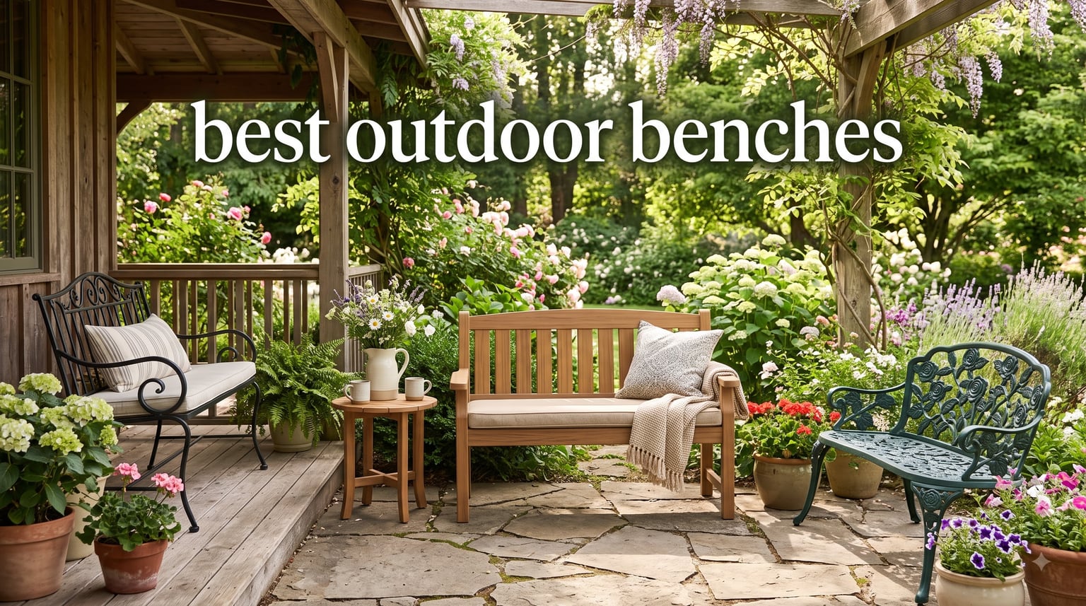 best outdoor benches