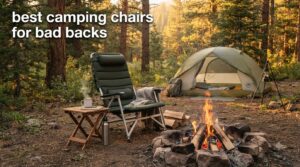 best camping chairs for bad backs