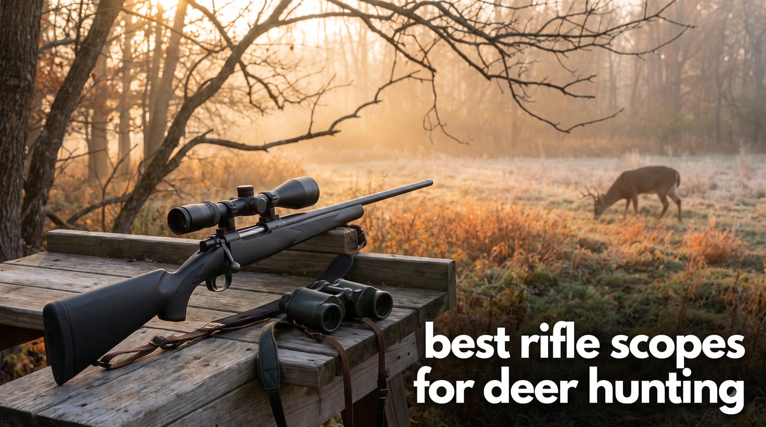 best rifle scopes for deer hunting