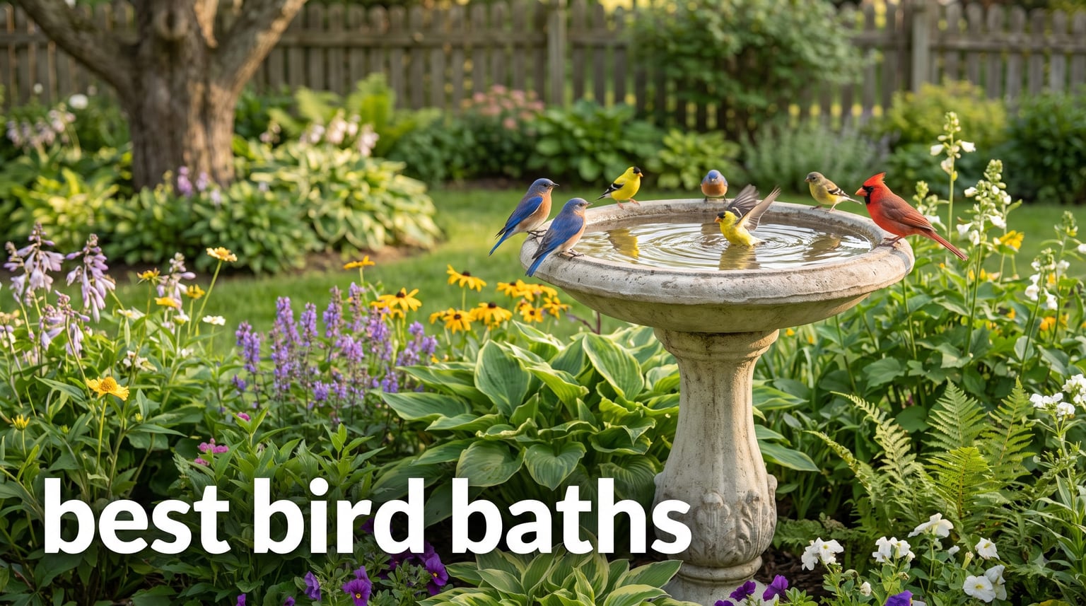 best bird baths