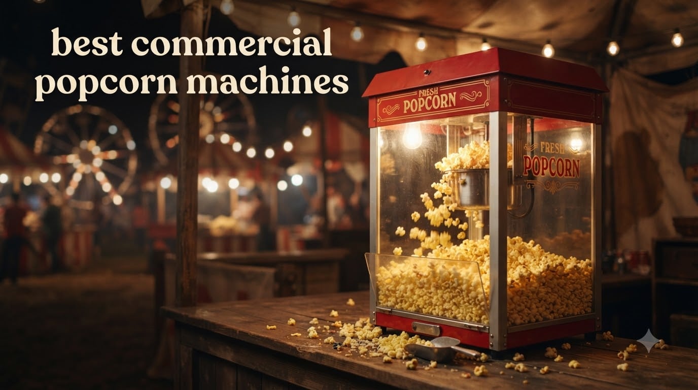 best commercial popcorn machines