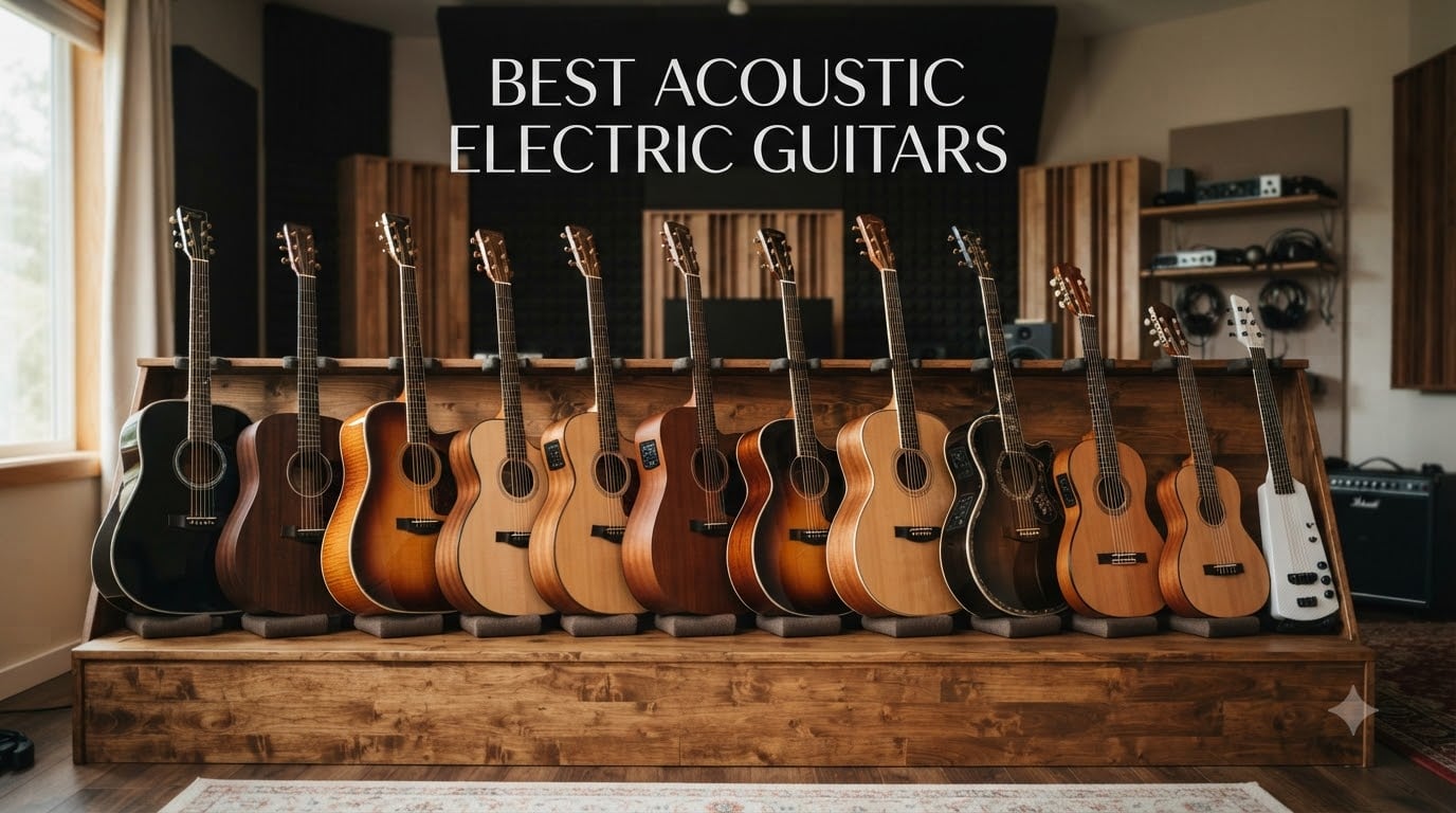 best acoustic electric guitars