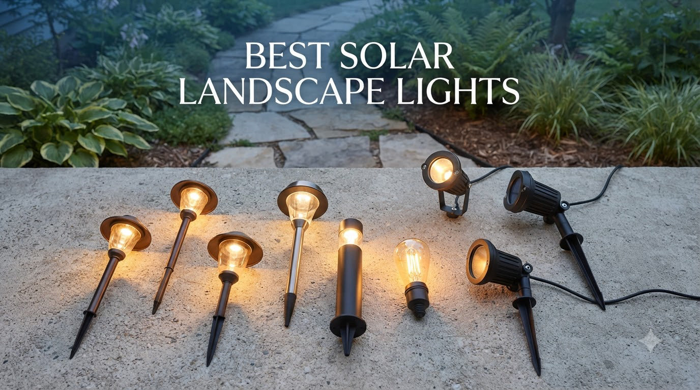 best solar landscape lights