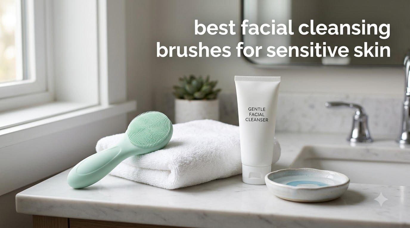 best facial cleansing brushes for sensitive skin