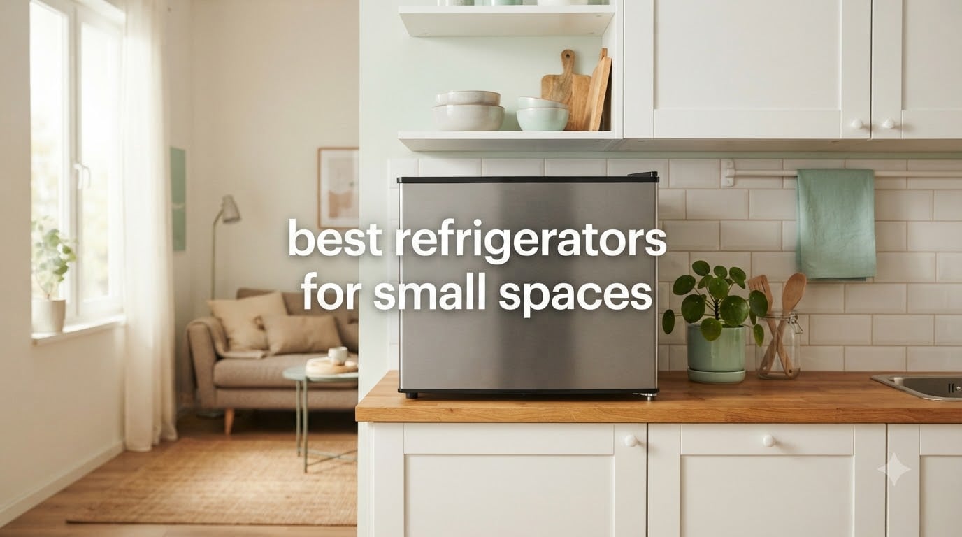 best refrigerators for small spaces