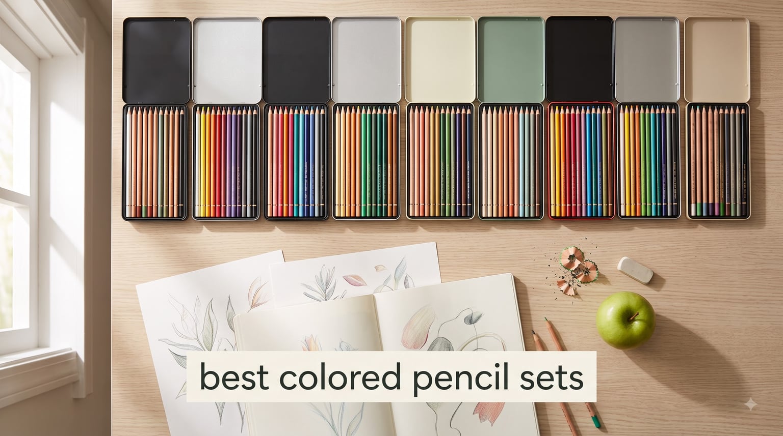 best colored pencil sets