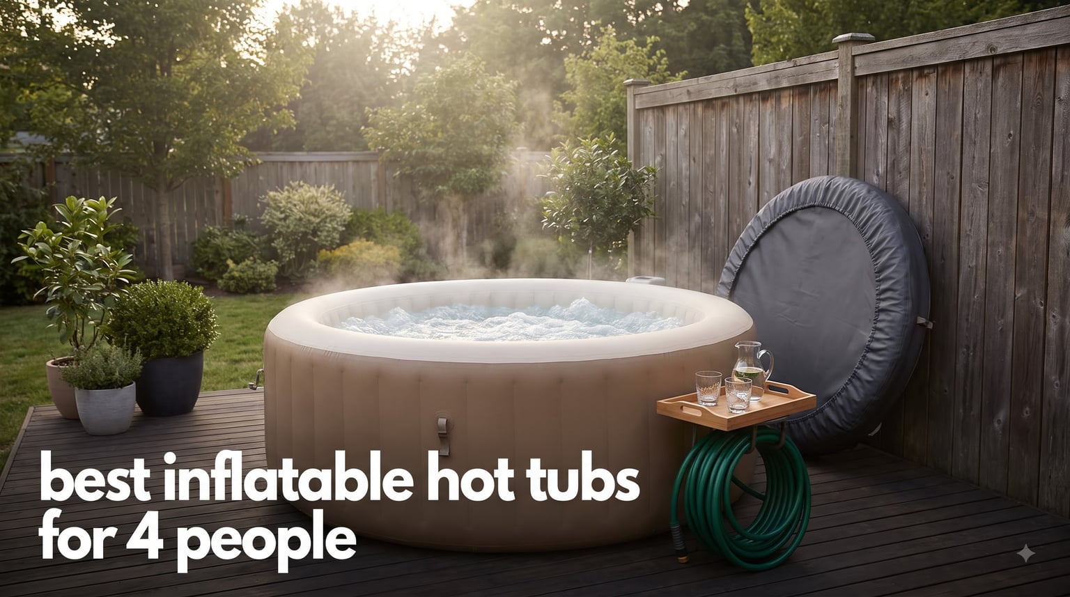 best inflatable hot tubs for 4 people