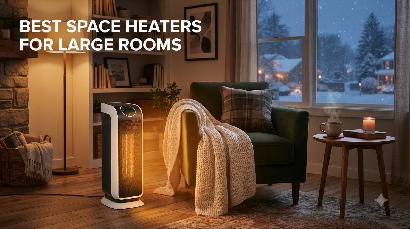 best space heaters for large rooms