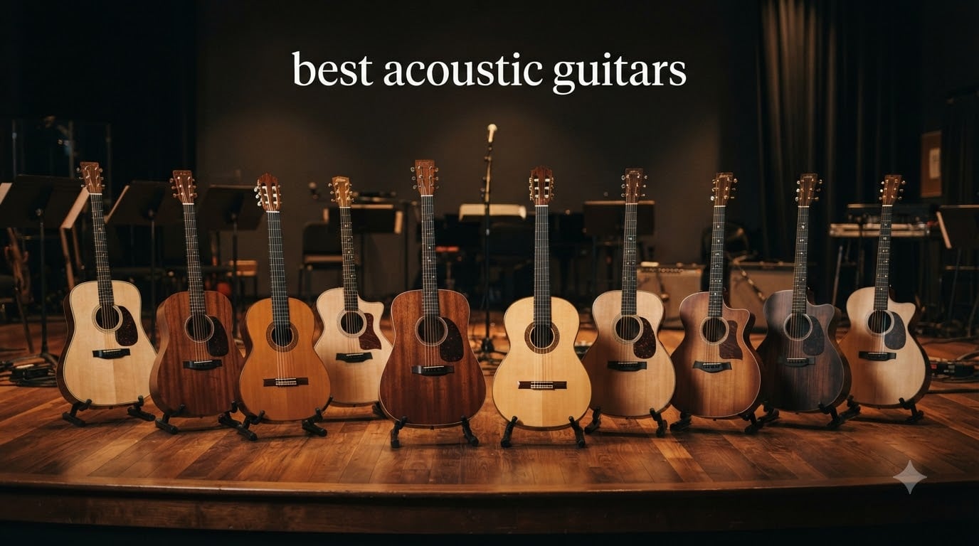 best acoustic guitars