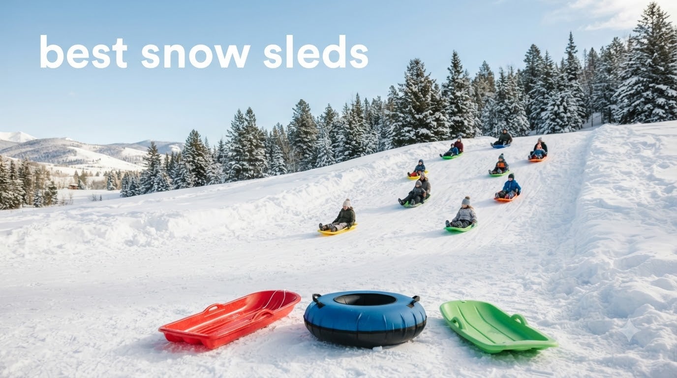 best snow sleds