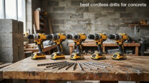 best cordless drills for concrete