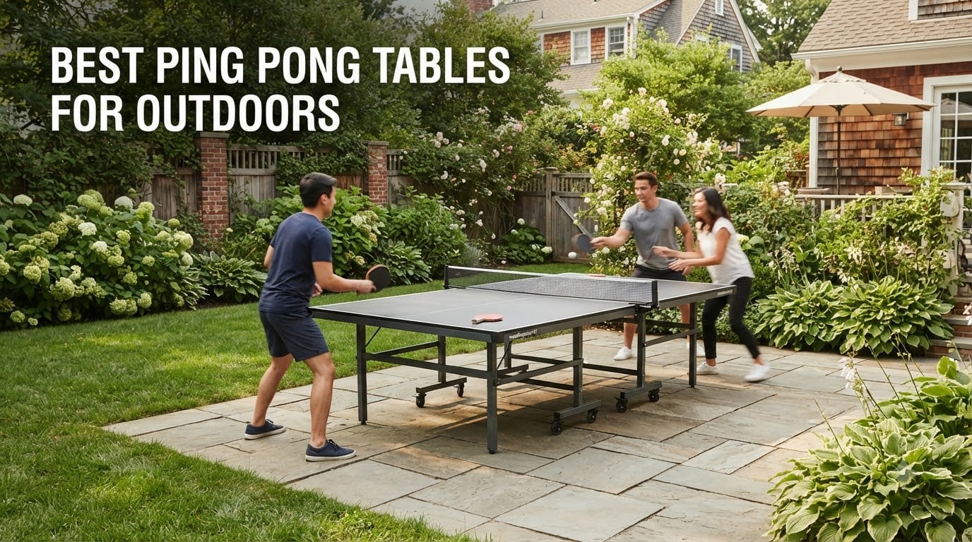 best ping pong tables for outdoors