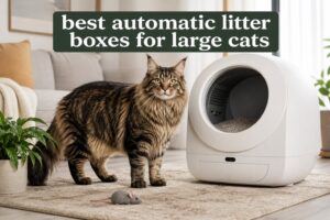 best automatic litter boxes for large cats