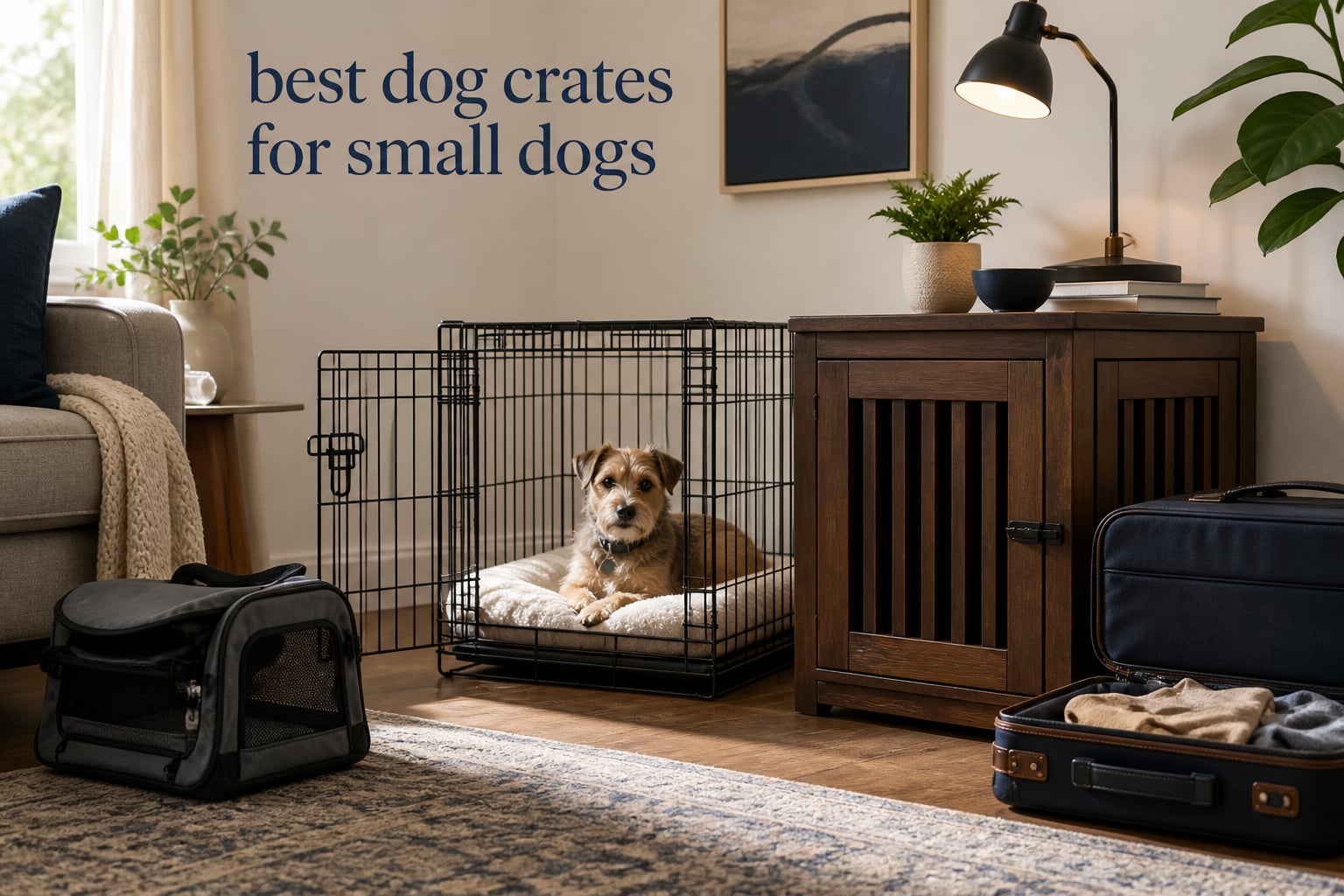 best dog crates for small dogs