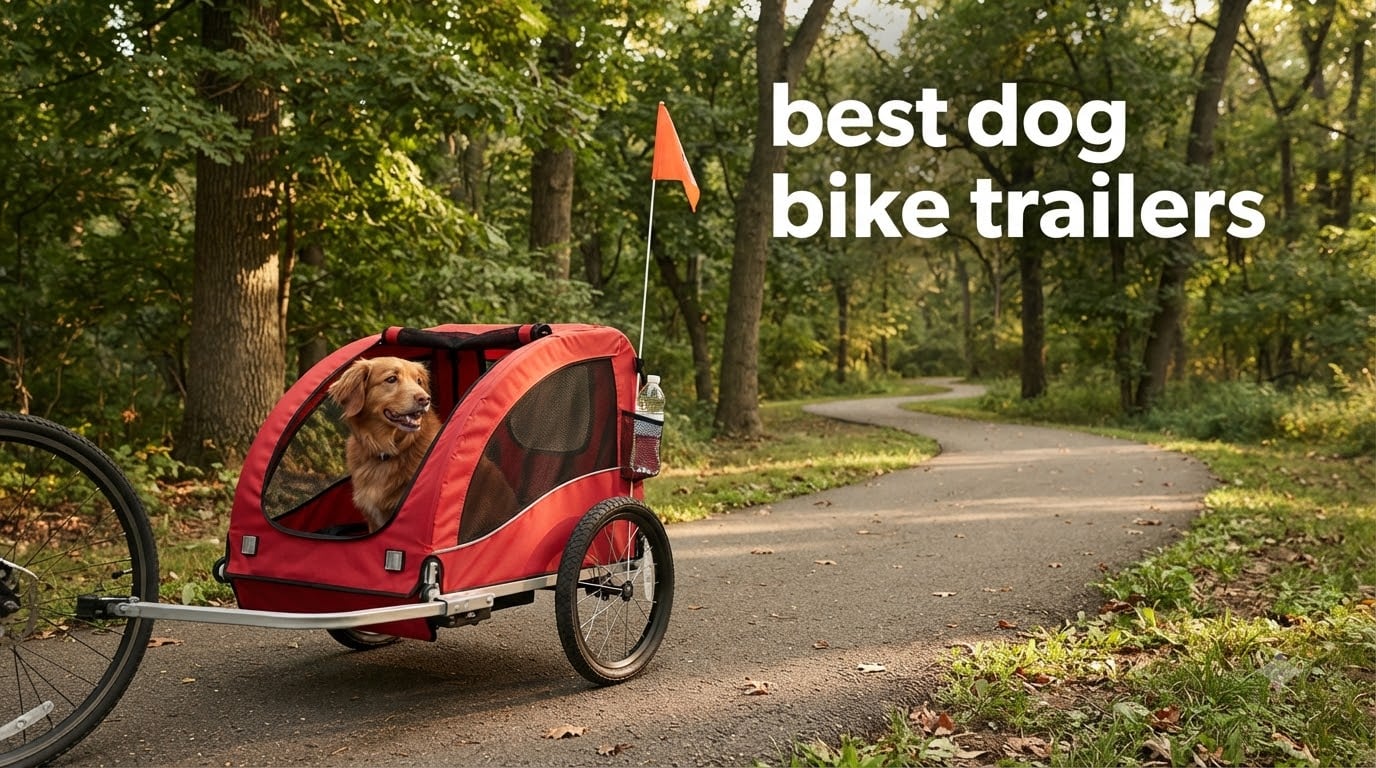 best dog bike trailers