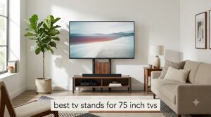 best tv stands for 75 inch tvs